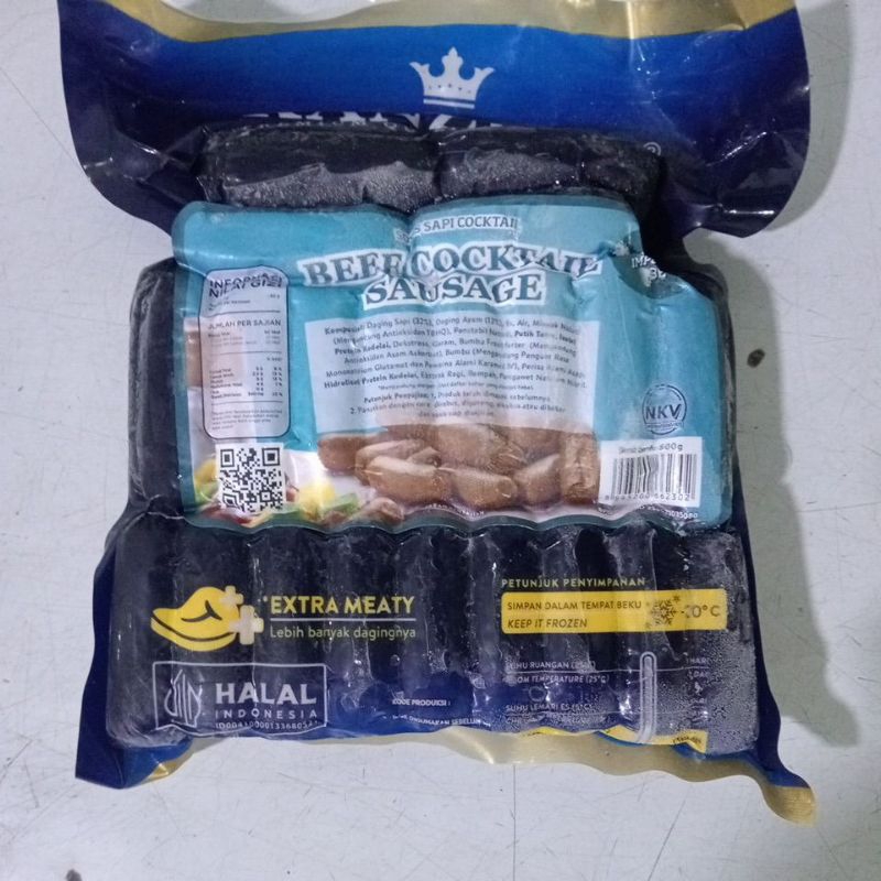 

SOSIS KANZLER BEEF COCKTAIL 500GR