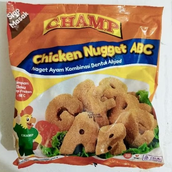 

CHAMP Chicken Nugget ABC 400 gram