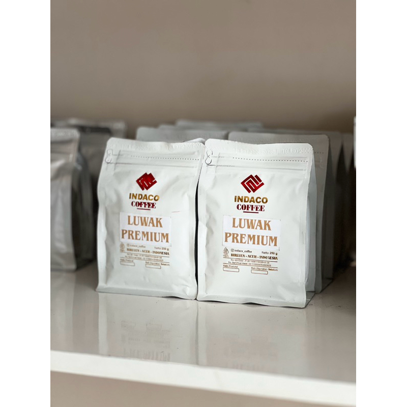 

KOPI LUWAK PREMIUM 250 gr HALUS