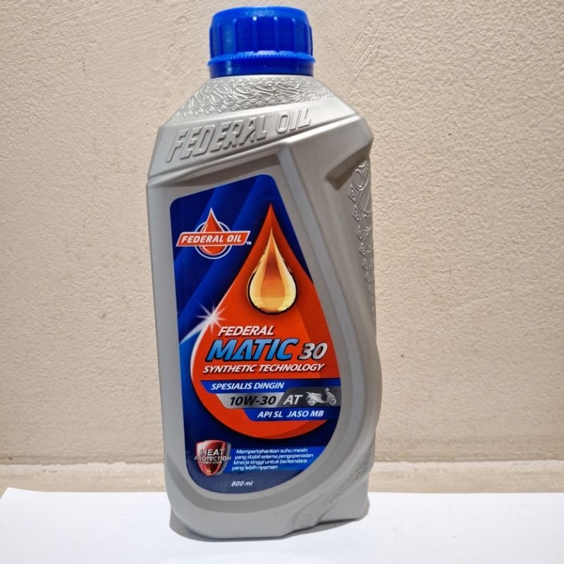Oli FEDERAL MATIC 10W-30 Full Synthetic 800ML