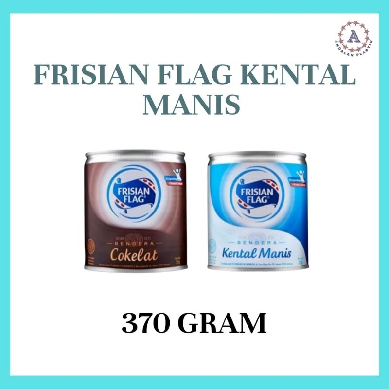 

Frisian flag Susu Kental Manis Kemasan 370gr