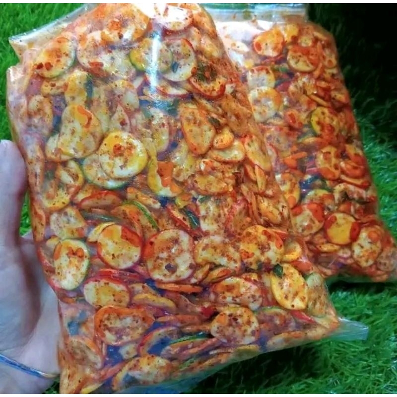 

Seblak Kering Pedas Warna Isi 500 Gram Sebring