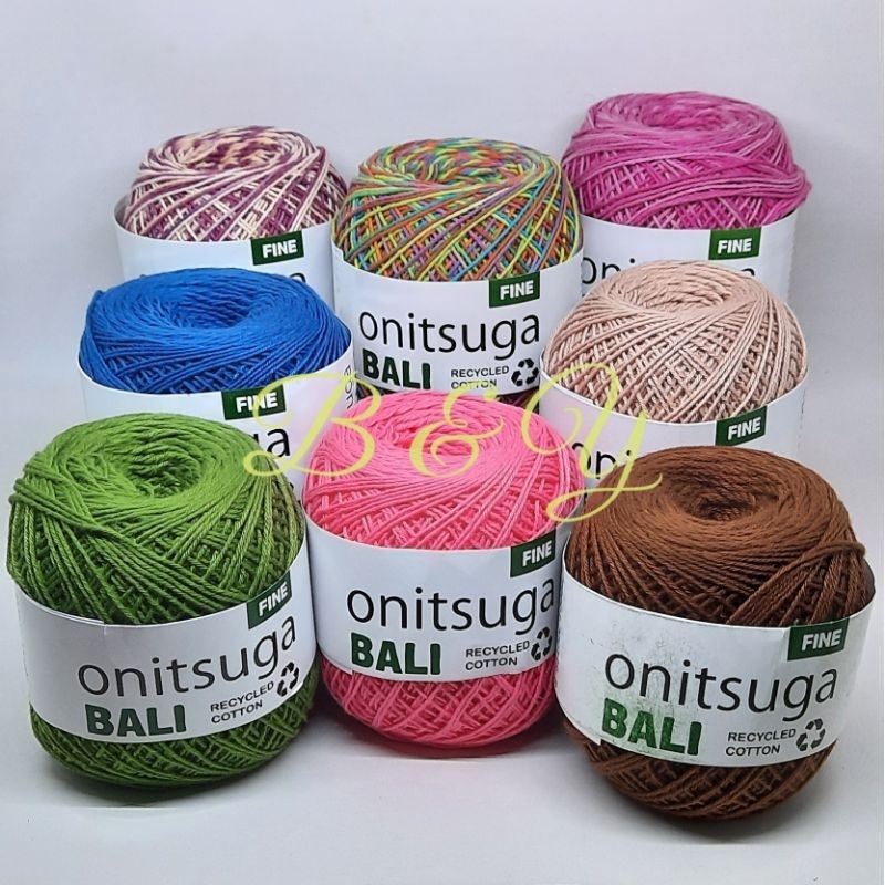 Benang Rajut Katun Bali Onitsuga