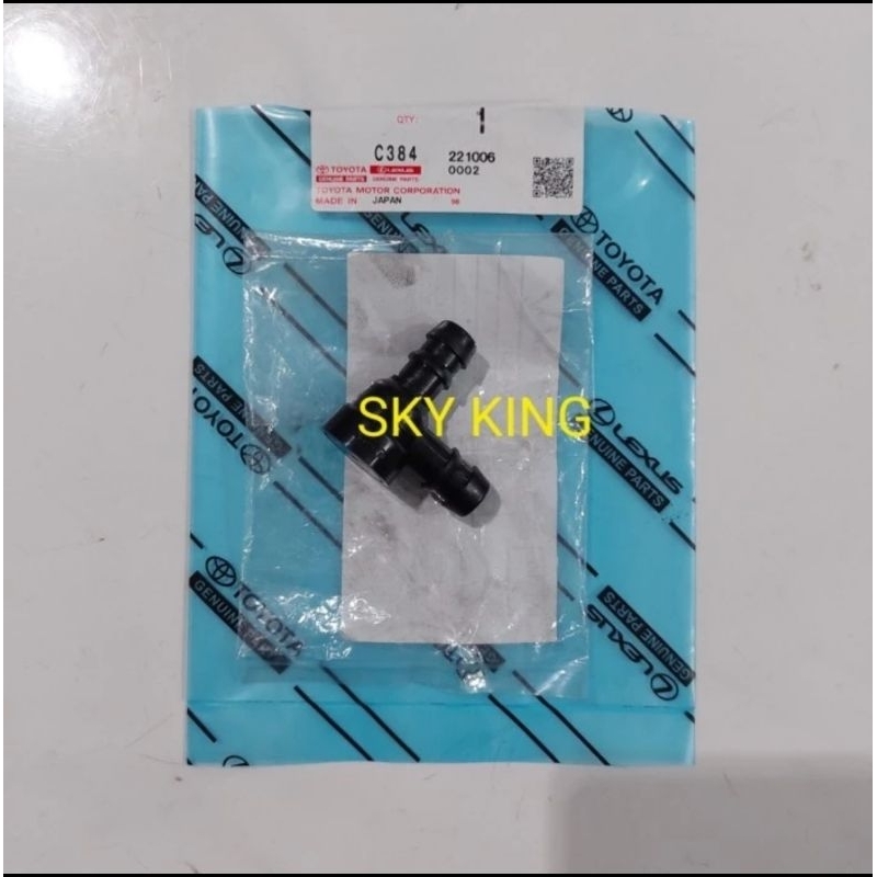 Valep Valve Hose Slang Selang Washer Semprot Air Lampu Depan Headlamp Head Lamp Cleaner Toyota Land 