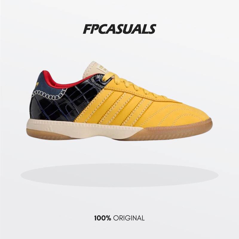 Adidas Wales Bonner MN Samba St Fade Gold St Fade Gold Collegiate Navy BNIB Original Resmi IH8407