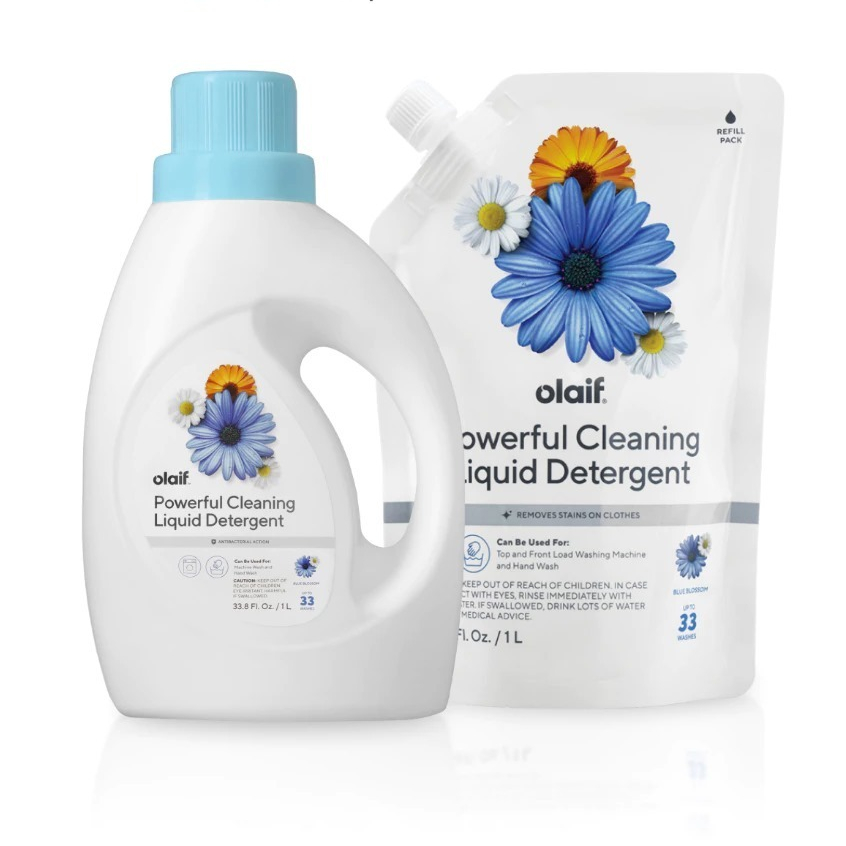 Olaif Powerful Cleaning Liquid Detergent 1L / Olaif Powerful Cleaning Detergent Powder 1KG