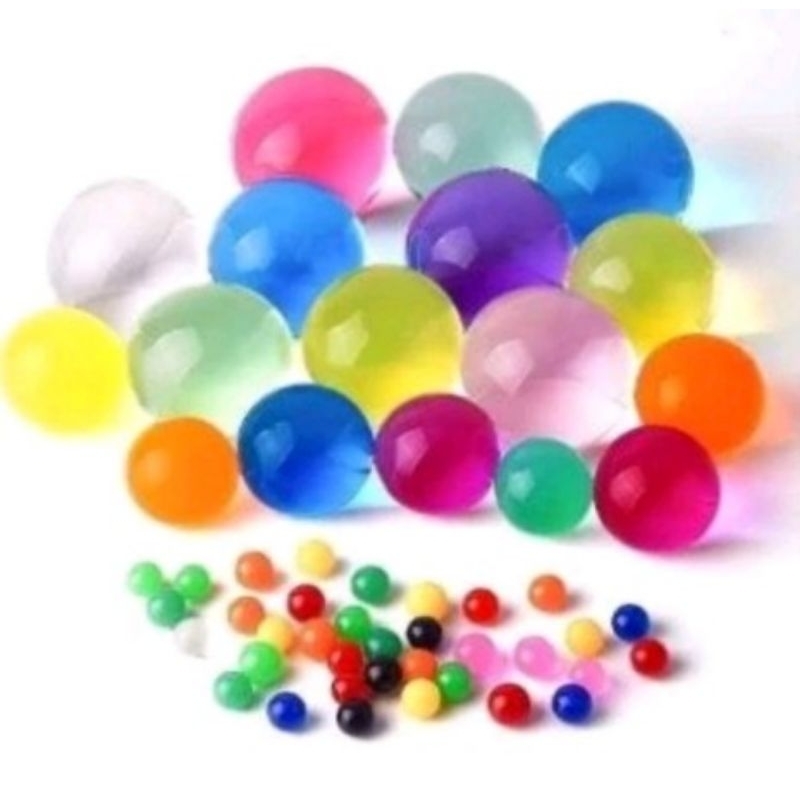 1kg Waterbeads/Mainan edukasi anak/Mutiara air/Mainan rendam air