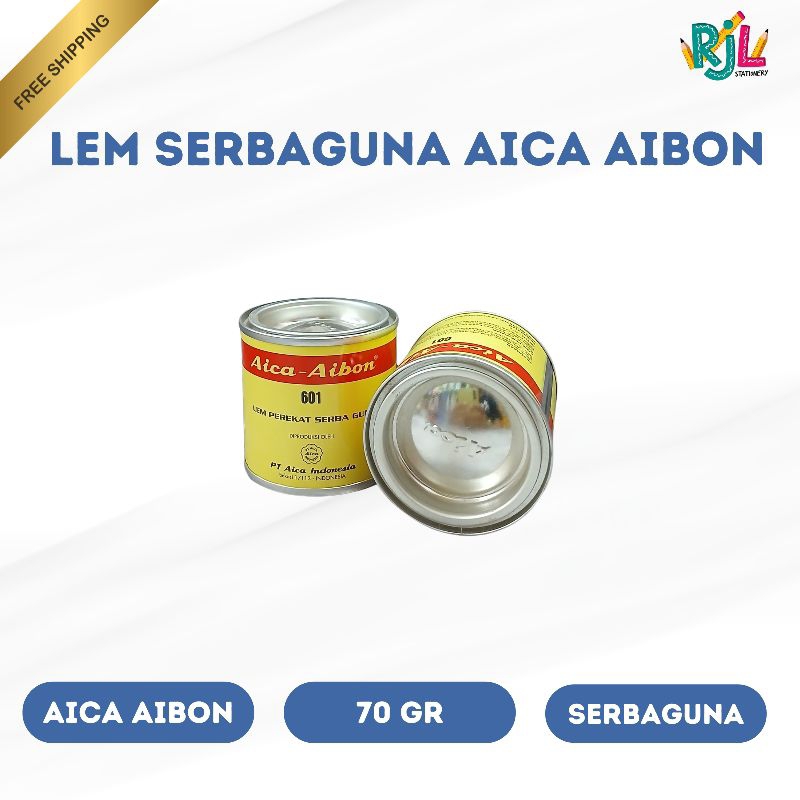 

Lem Aica Aibon ( Set 4 Pcs ) | 70 Gr | Lem Serbaguna
