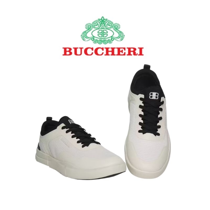 BUCCHERI ZEPHRAN Sepatu Pria Bertali-bl4071-off white