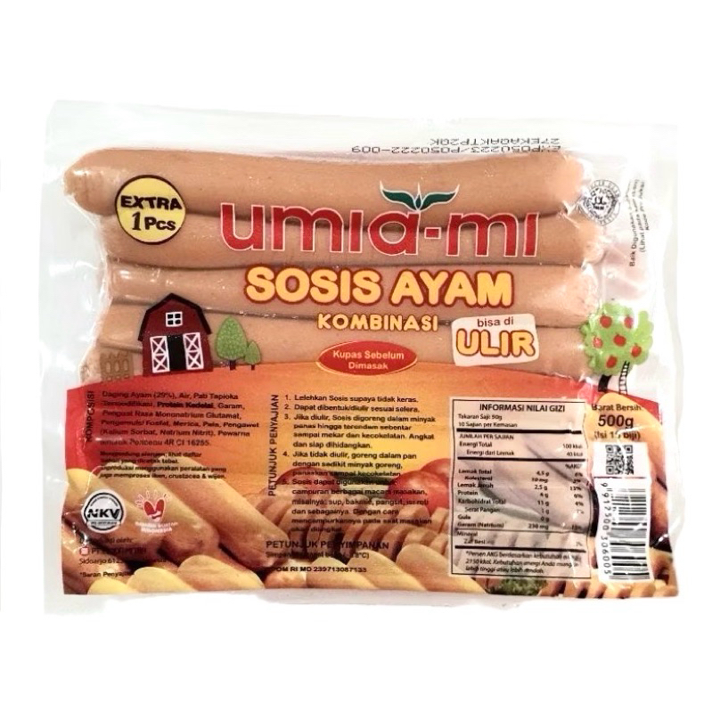 

Umiami Sosis Ayam 500g