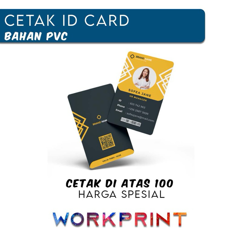 

Cetak ID Card PVC Premium