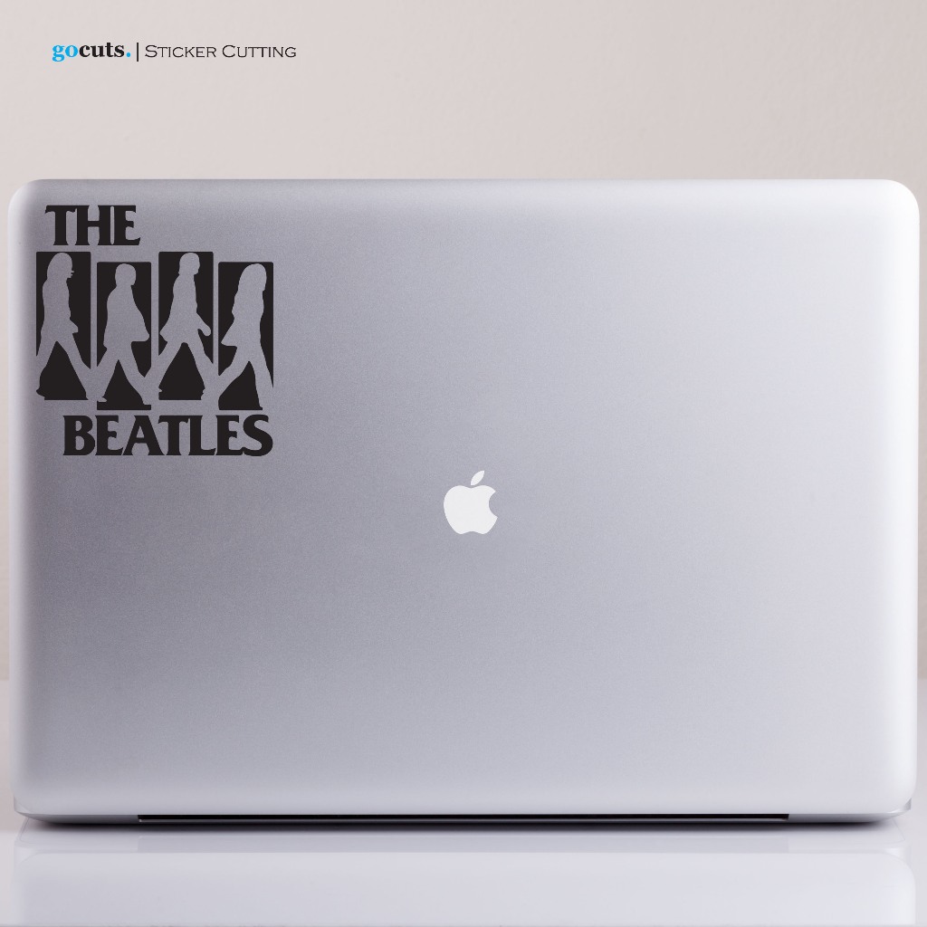 

Stiker The Beatles Cutting Sticker Laptop Mobil Motor