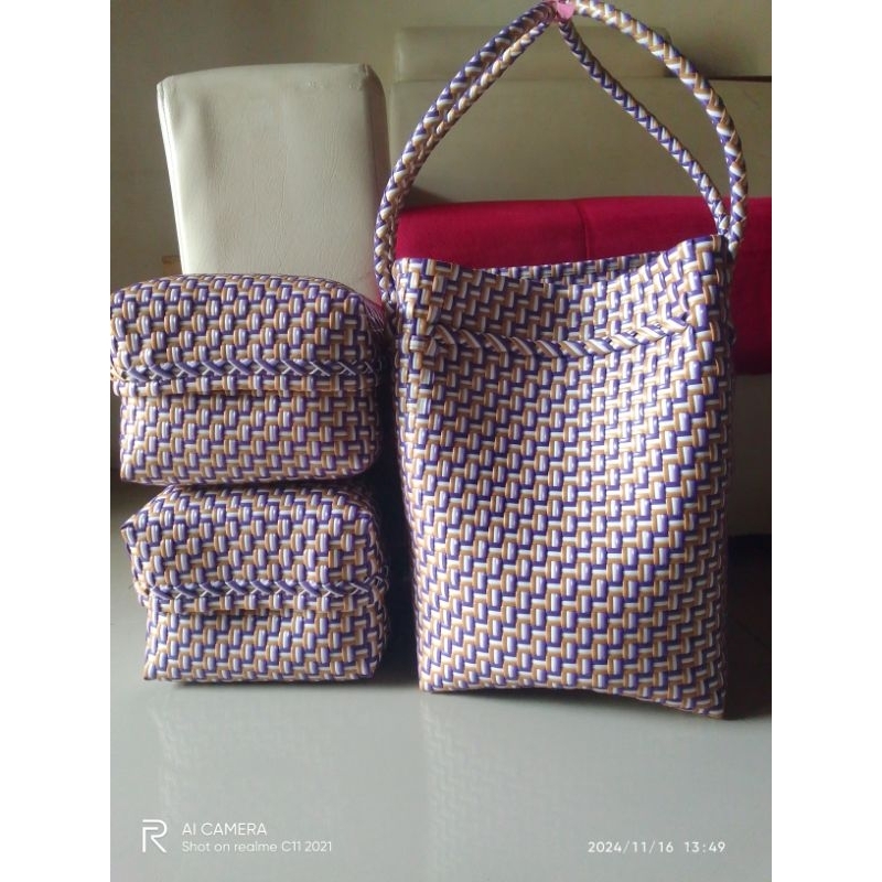 TAS KEBEN ISI 2 BESEK #TAS ANYAM KEBEN