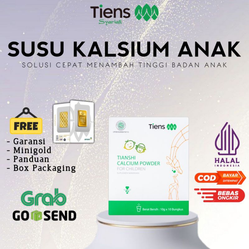 

Susu Kalsium Anak Tiens Peninggi Badan Anak 1-15cm dan Kecerdasan Anak Kalsium