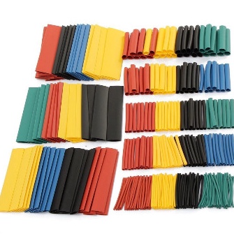 

Heat Shrink heatshrink 328Pcs warna Tube Assorted 8 Sizes Mixed color