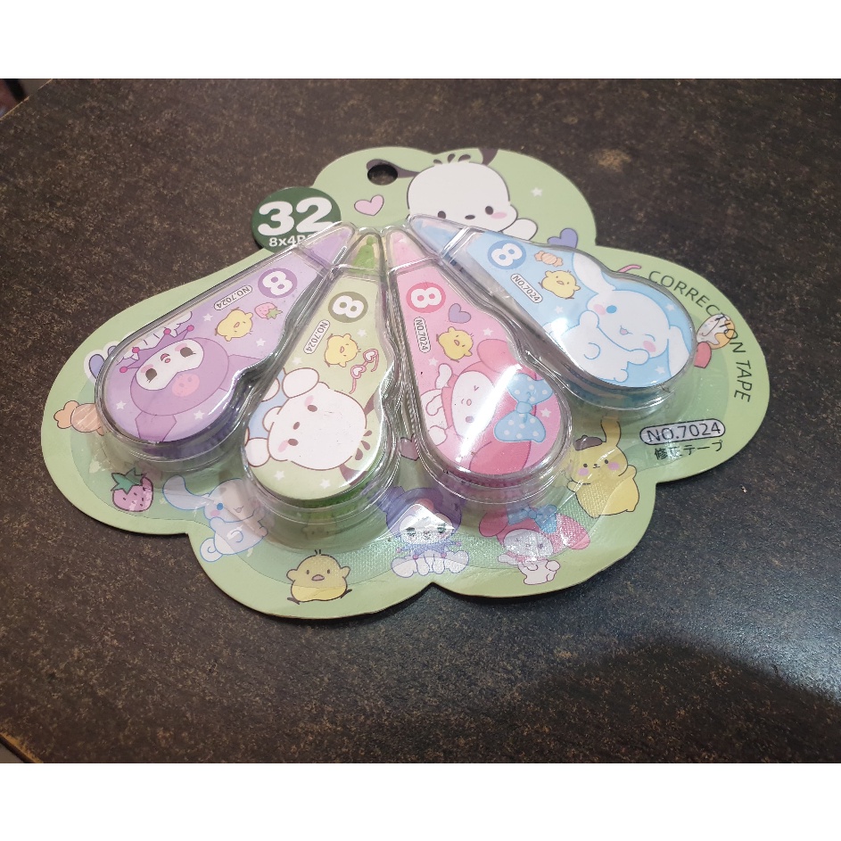 

Update Ekonomis Tipex Kertas Kuromi 8 meter Correction Tape Tipex Kertas Mini Karakter Kuromi 724