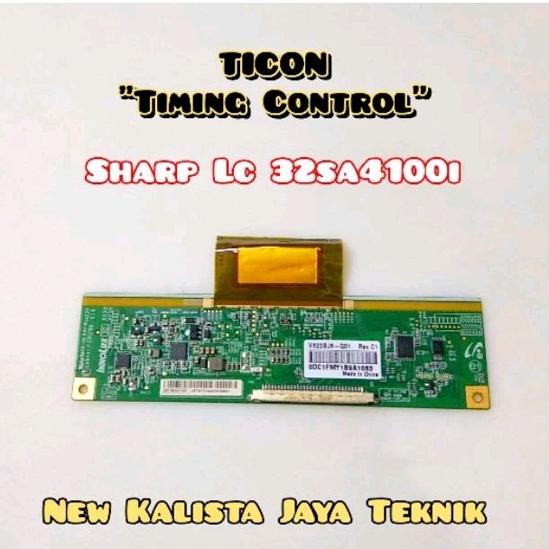 TCON TV SHARP LC-32SA4100I ORIGINAL V320BJ8-Q01 TCON SHARP 32SA4100 TICON 32SA4100i TIKON TV LC32SA4