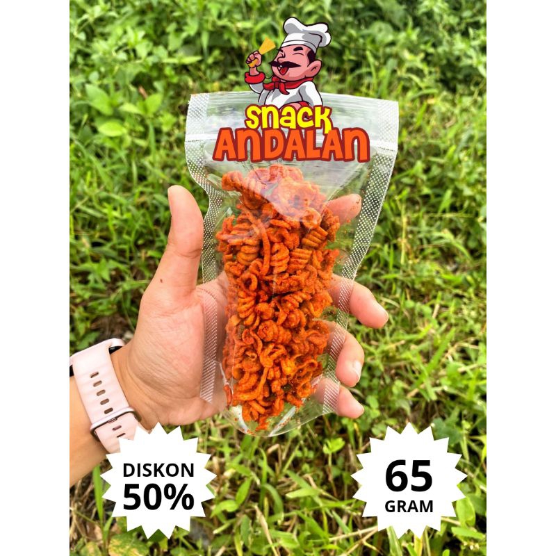 

MAKARONI SPIRAL RASA DAUN JERUK 65GR