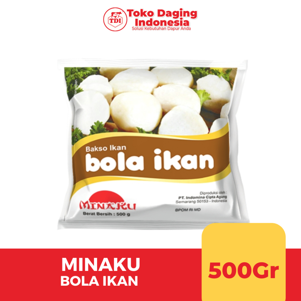 

Minaku Bola Ikan 500Gr