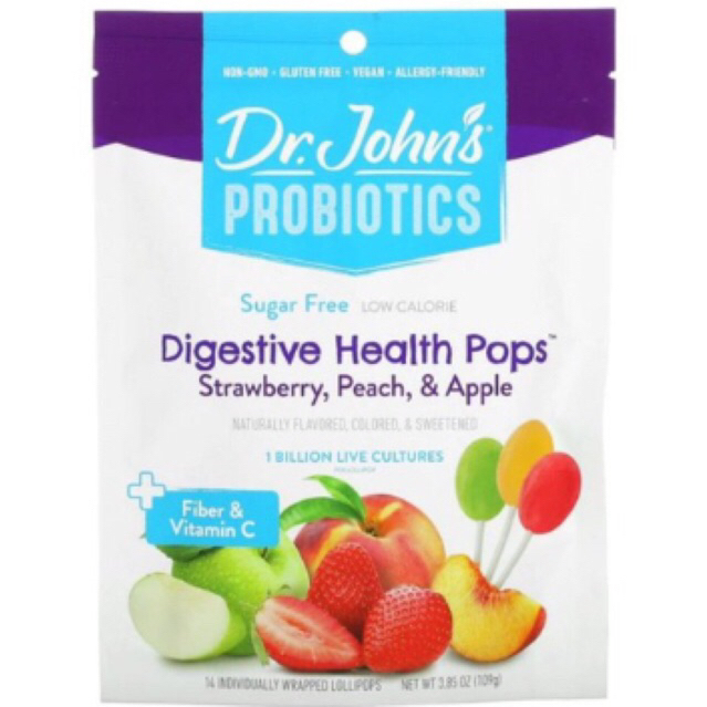 

Dr.John’s Probiotics Sigestive Health Pops