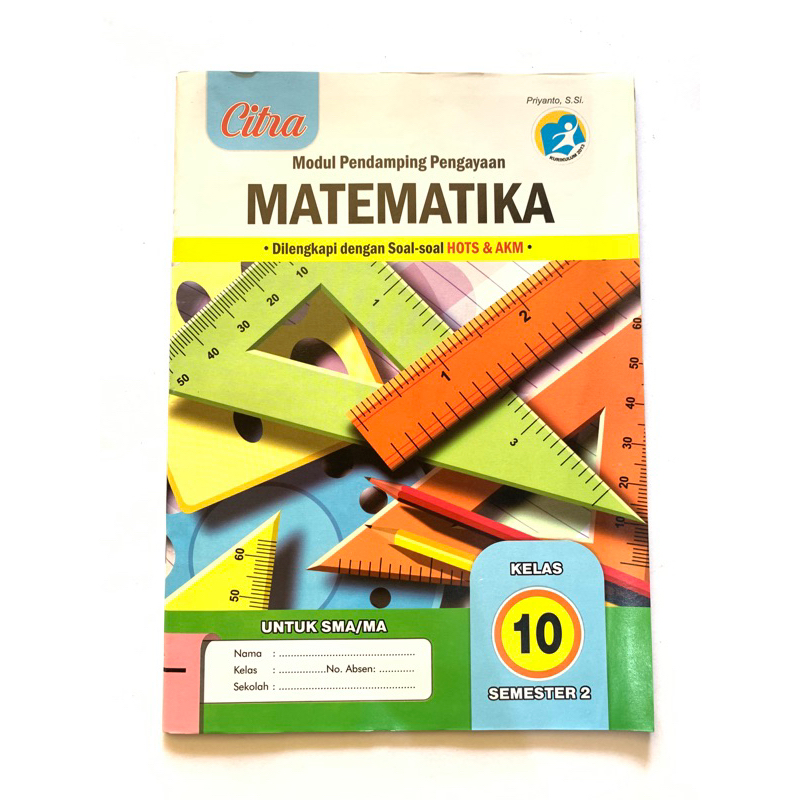 Buku LKS Matematika Wajib SMA / MA Kelas 10, 11, 12 (Edisi Terbaru)