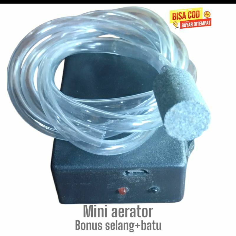 aerator charger mini aerator aerator baterai 15-20 jam aerator emergancy aerator mancing