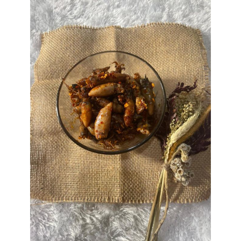 

sambal cili oil cumi darat
