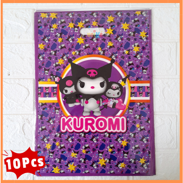 PARTY BAG PARCEL Snack Kue Ultah 25x35 PLASTIK PARCEL Bentuk Tas Kantong Plong Pond Party Bag Bingki