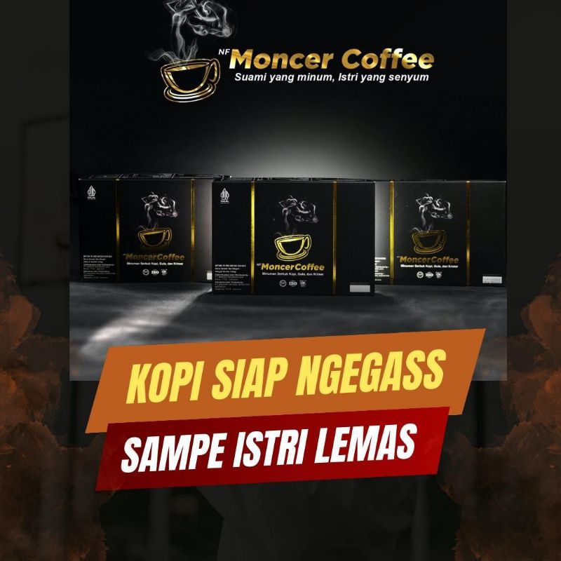 

Monceer Coffee Original | Obat Kuat Herbal Tahan lama Alami Penguat Stamina Pria Jawara BPOM HALAL