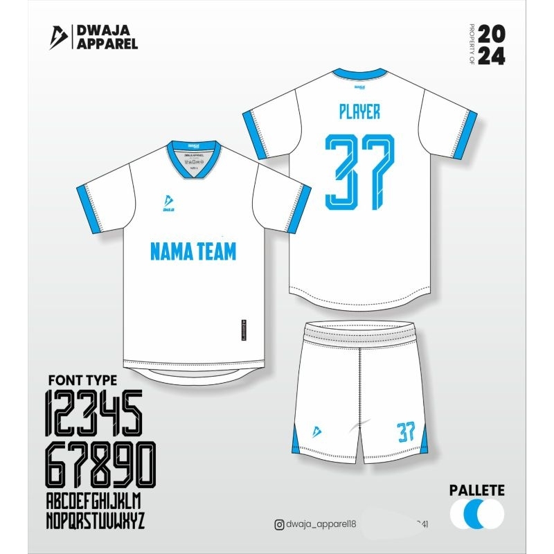 jersey sepak bola custom  nama nomer sponsor