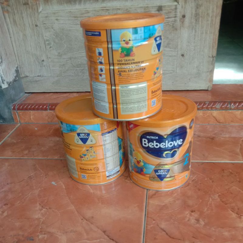 

kaleng bekas susu 800g