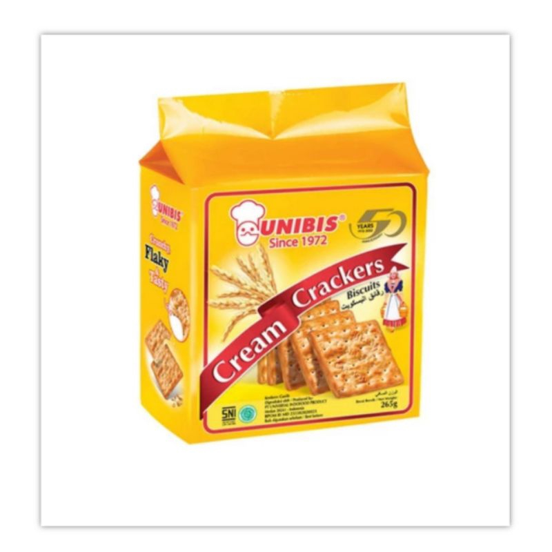 

Unibis Cream Crackers 248 gr Biskuit Cemilan