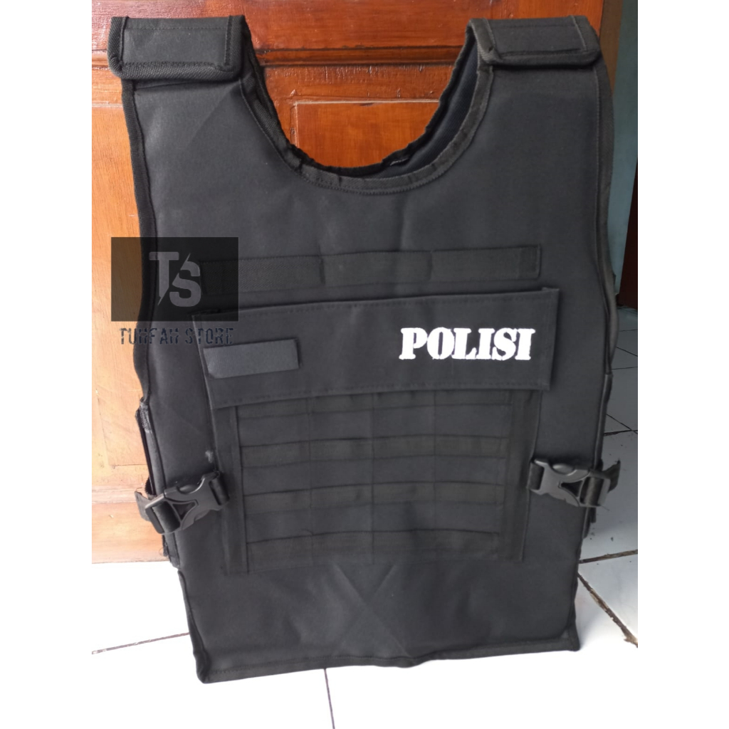 Rompi Polisi/Rompi Motor/Bodyvest Anti Angin/ Pelindung Dada
