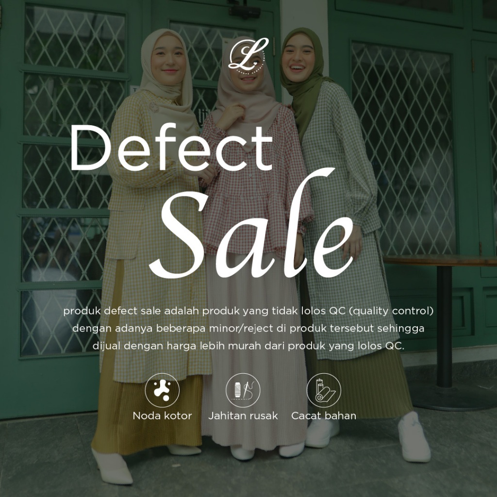 DEFECT SALE (Produk Cacat) X Yuuna Tunik
