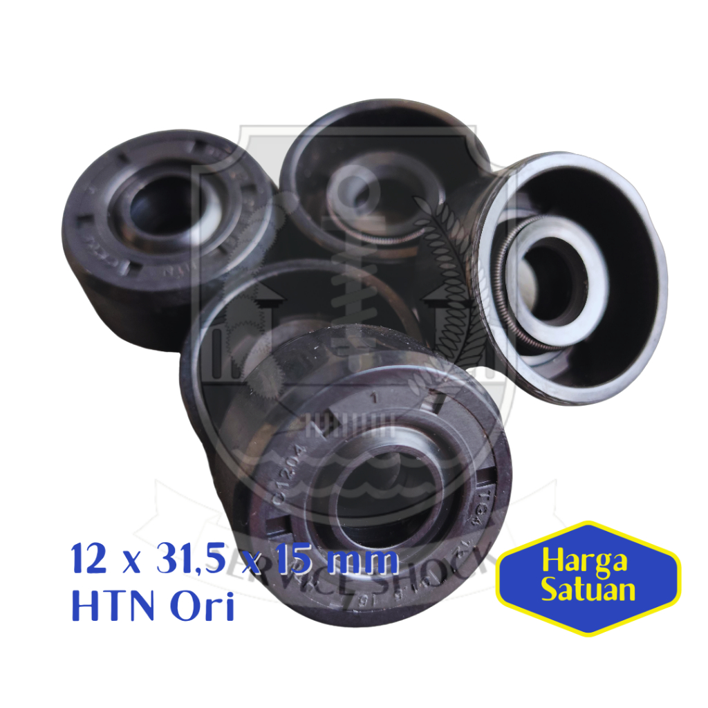 Sil Oli Shock Belakang HTN Ori Tabung Variasi Universal Bebek Matik YSS 12 31,5 15 mm (Oil Seal Rear
