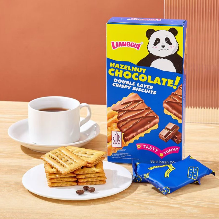 

[ LIANGGUI ] BISKUIT LAPIS I COKLAT I HAZELNUT | SALTED EGG YOLK | VIRAL