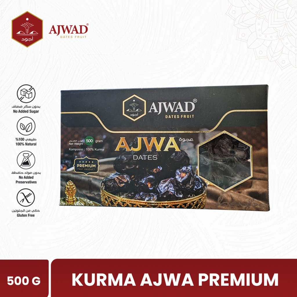 

Ajwad Kurma Ajwa Premium 500g