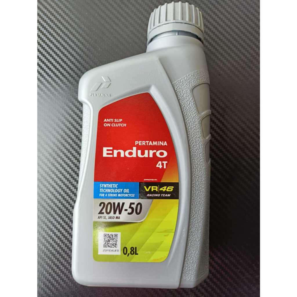 (RACING-S) Oli Pertamina Enduro 4T ENDURO RACING 4T Oli Motor 800ml SHYNTETIC - MEREK ENDURO PERTAMI