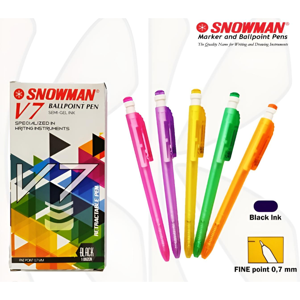 

Pulpen V7 Snowman (Per Lusin)