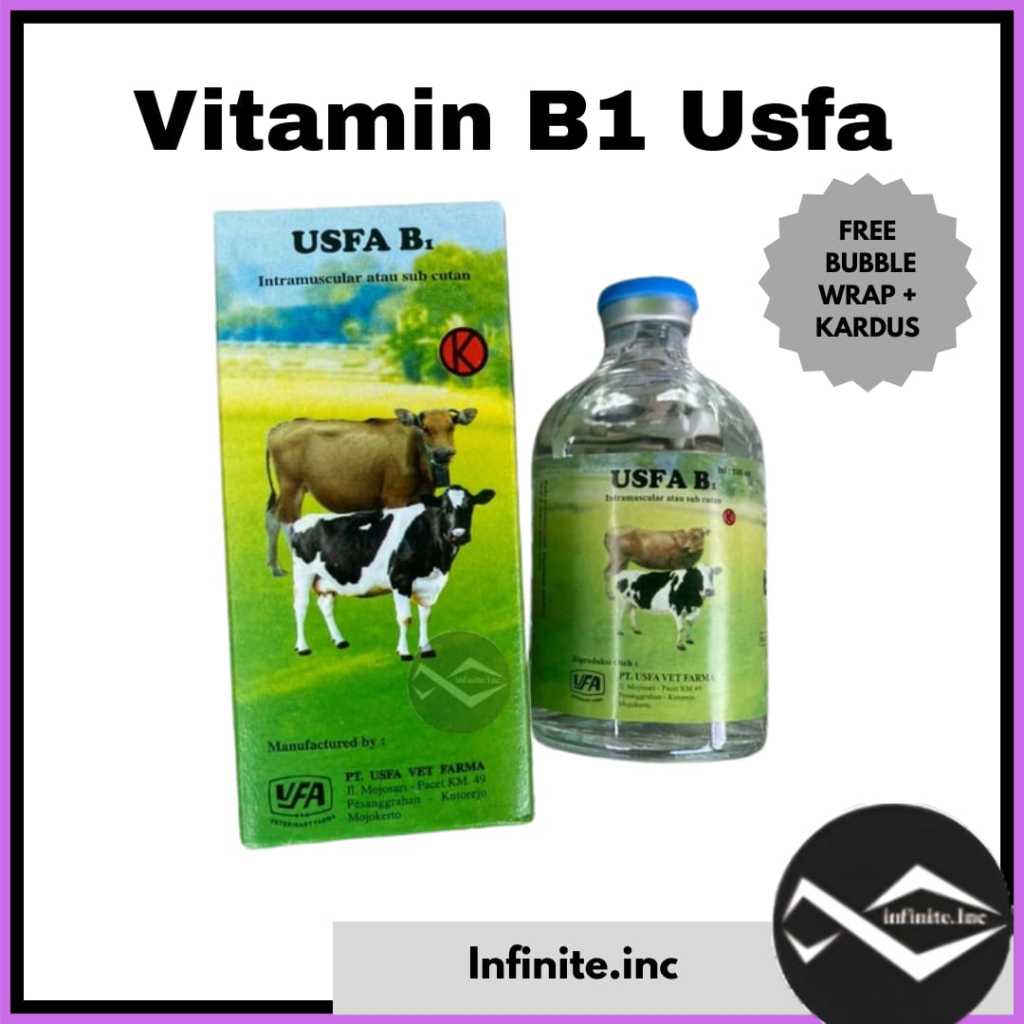 VITAMIN B1 100 ML- USFA VITAMIN B1 USFA 100 ML