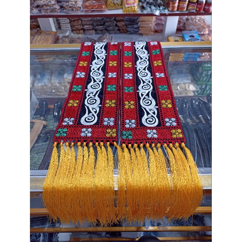 Syal etnik khas Aceh motif Gayo / Kain syal khas Aceh motif Gayo