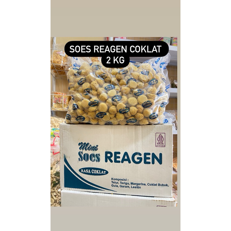 

soes coklat reagen 1 dus 2 kg