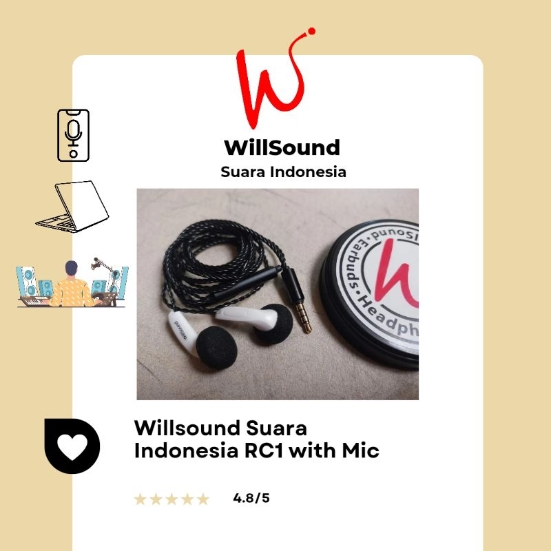 Willsound Suara Indonesia RC1 with Mic
