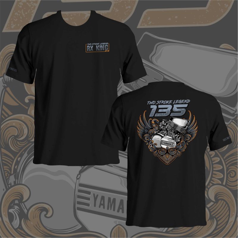 KAOS RX KING TWO STROKE LOVERS TERBARU