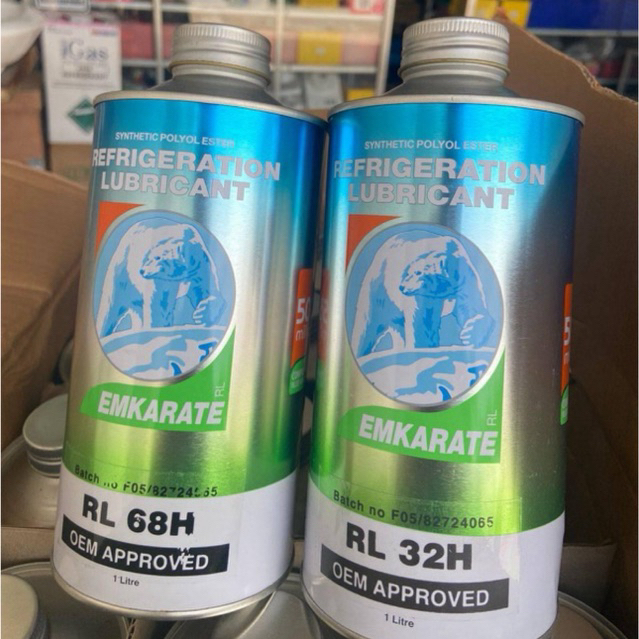 Oli emkarate rl32H 1 liter | Oli kompresor emkarate rl-32H