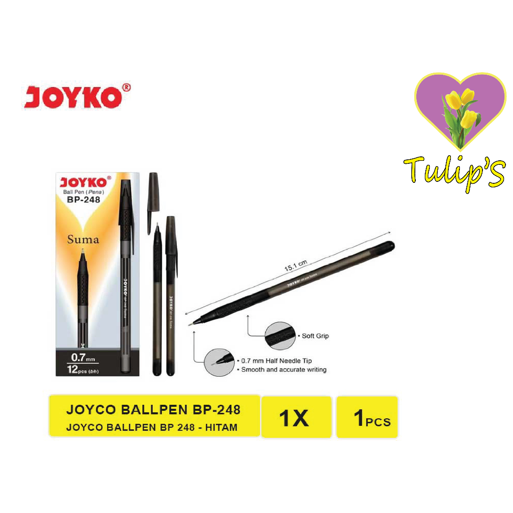 

ANEKA BOLPOINT WARNA MEREK JOYCO 100%ORI