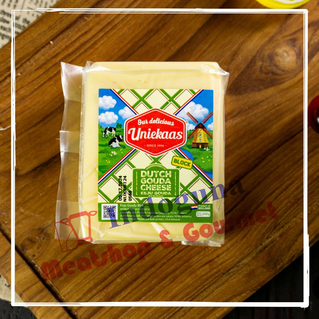 

Uniekaas Keju Dutch Gouda Cheese Block 200gr