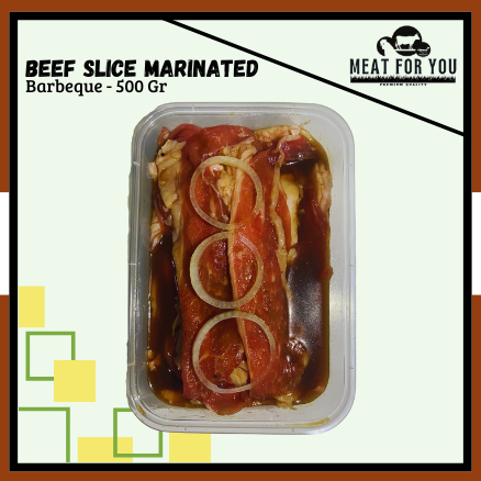 

Daging Slice Marinasi Barbeque 500 Gram