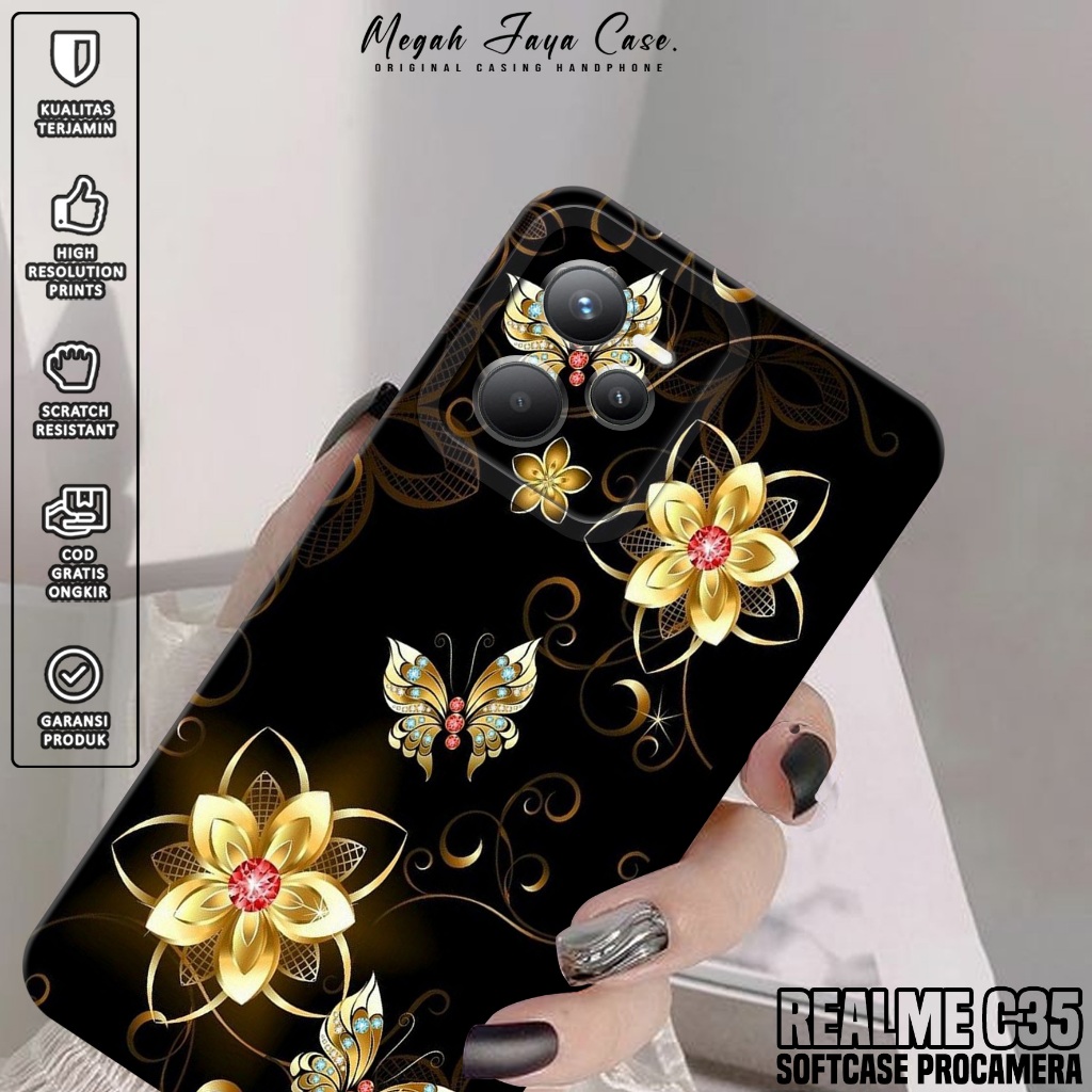 Case Realme C35 - Softcase Hp Realme C35 Motif KP - Silikon Hp Realme C35 - Kondom Hp Realme C35 - P