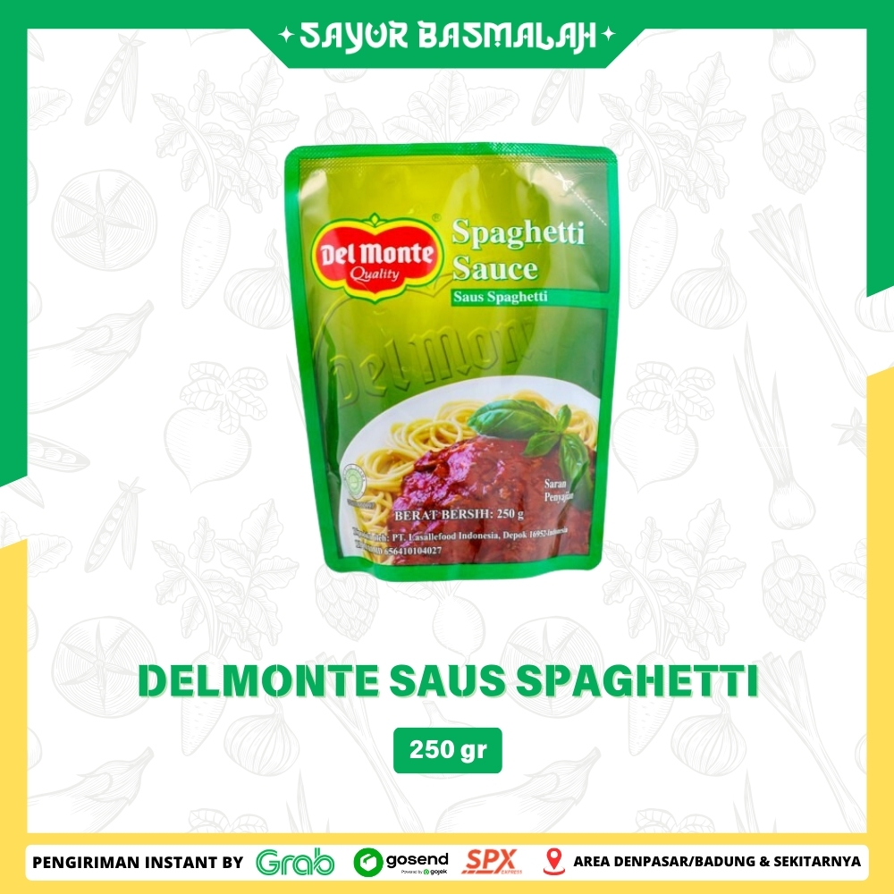 

Dalmonte Saos Spaghetti 250gr - Sayur Basmalah